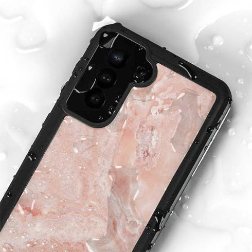 Crystal Pink Galaxy S24 Plus Waterproof Case